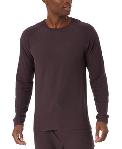 32 Degrees Raglan Long-sleeve Sleep T-shirt Rich Plum thumbnail 1