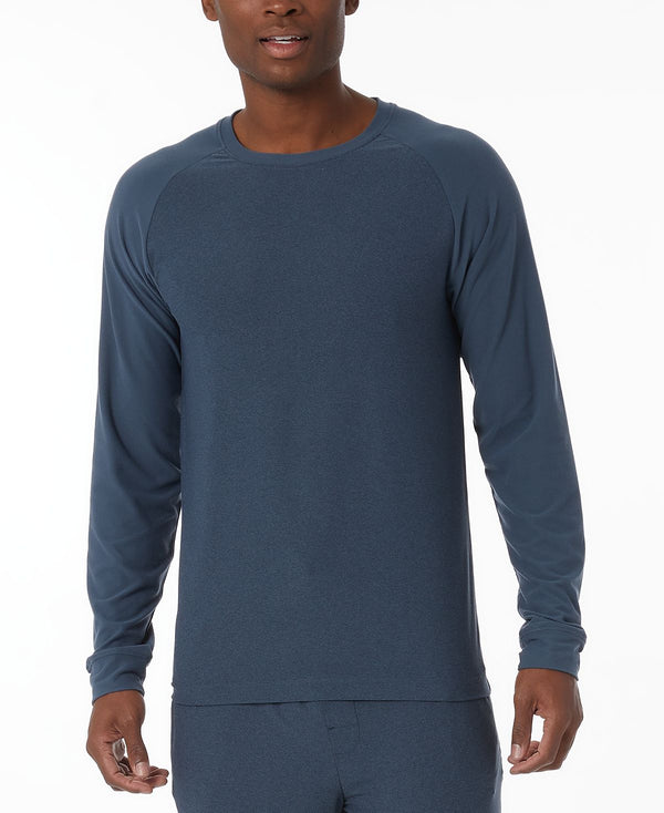 32 Degrees Raglan Long-sleeve Sleep T-shirt Thunder