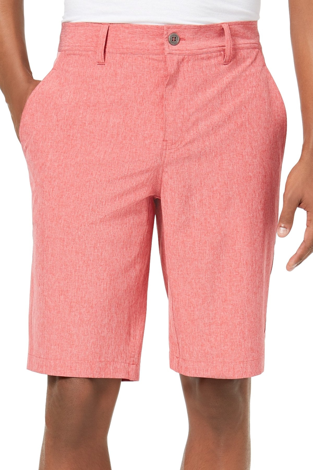 32 Degrees Red Bright-Melange 11" Stretch Performance Short