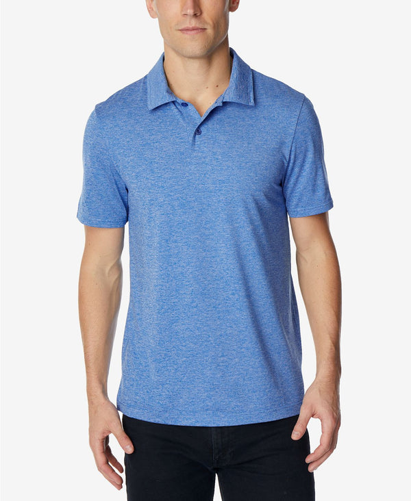 32 Degrees Techno Mesh Polo Blue