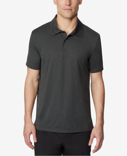 32 Degrees Techno Mesh Polo Heather Olive thumbnail 1