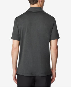 32 Degrees Techno Mesh Polo Heather Olive thumbnail 3