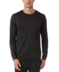 32 Degrees Top Notch Long-sleeve T-shirt Black thumbnail 1