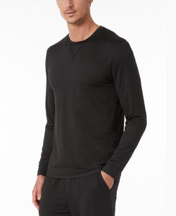 32 Degrees Top Notch Long-sleeve T-shirt Black thumbnail 2