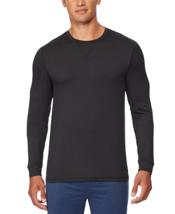 32 Degrees Ultra Lux Long-sleeve Sleep T-shirt Black thumbnail 1