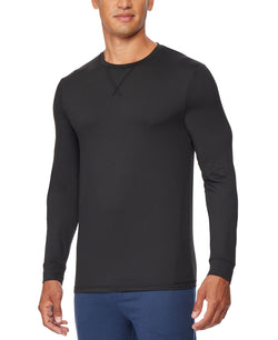 32 Degrees Ultra Lux Long-sleeve Sleep T-shirt Black thumbnail 3