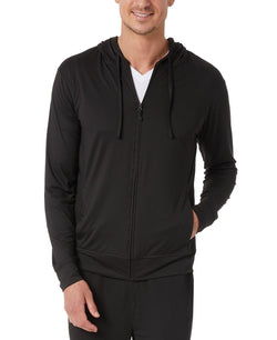 32 Degrees Ultra Lux Zip Hoodie Black thumbnail 1