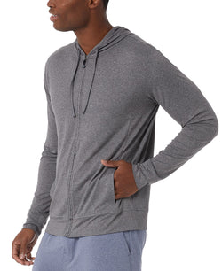 32 Degrees Ultra Lux Zip Hoodie Dark Grey thumbnail 2