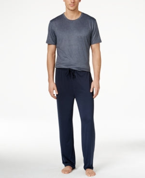 32 Degrees by Weatherproof Men's Crew-Neck T-Shirt and Pajama Pant Set