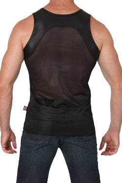 Timoteo Black Covert Harness Tank Top thumbnail 2