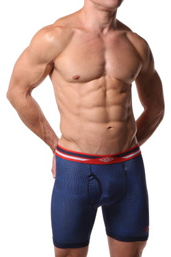 Umbro Blue/Navy Performance Boxer Brief thumbnail 2