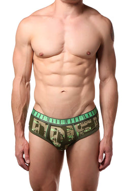 Diesel Olive-Green Rico Brief thumbnail 1
