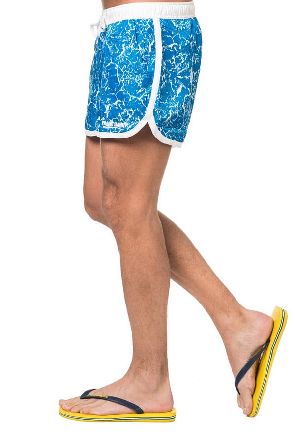 Frank Dandy Blue Paint Job Saint Paul Swim Short