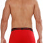 Papi Red/Black Performance Mesh Brazilian Trunk 2-Pack