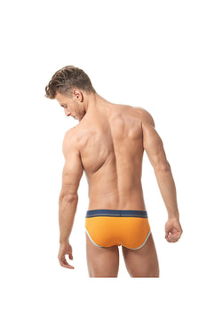 Gregg Homme Orange Sense Ribbed Modal Brief thumbnail 4