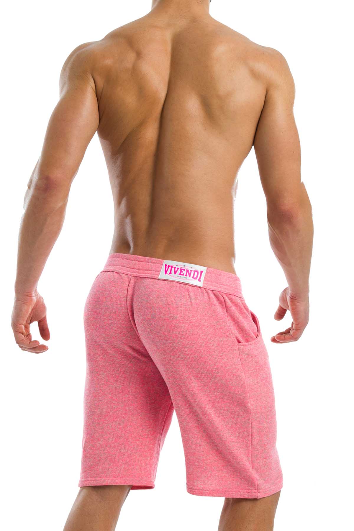 Modus Vivendi Neon-Fuchsia Sweat Short