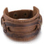Brown Leather Wristband
