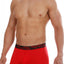 Papi Red/Black Performance Mesh Brazilian Trunk 2-Pack