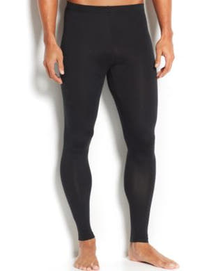 332 Degrees Mens Base Layer Pants Black