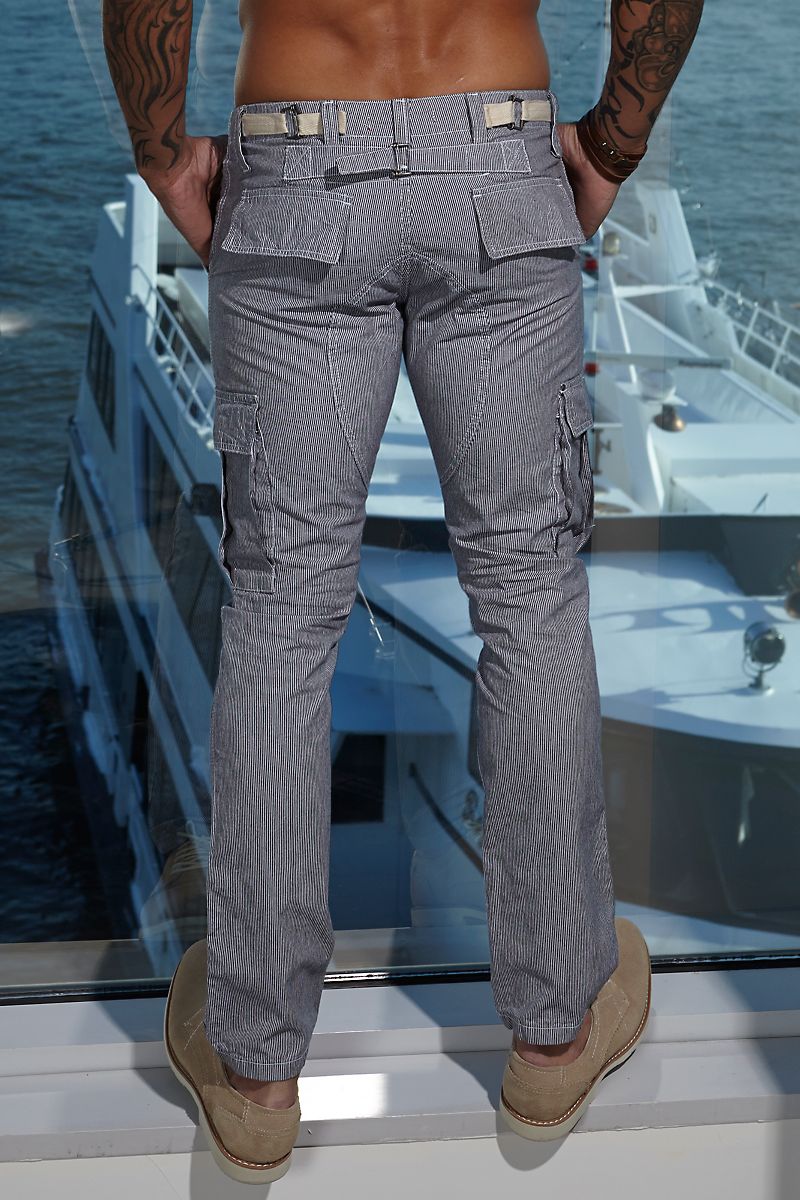 P.O.V. Blue Stripe Cruise Pant
