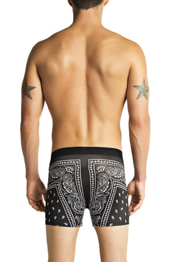UNDZ Black Paisley Boxer Brief thumbnail 3