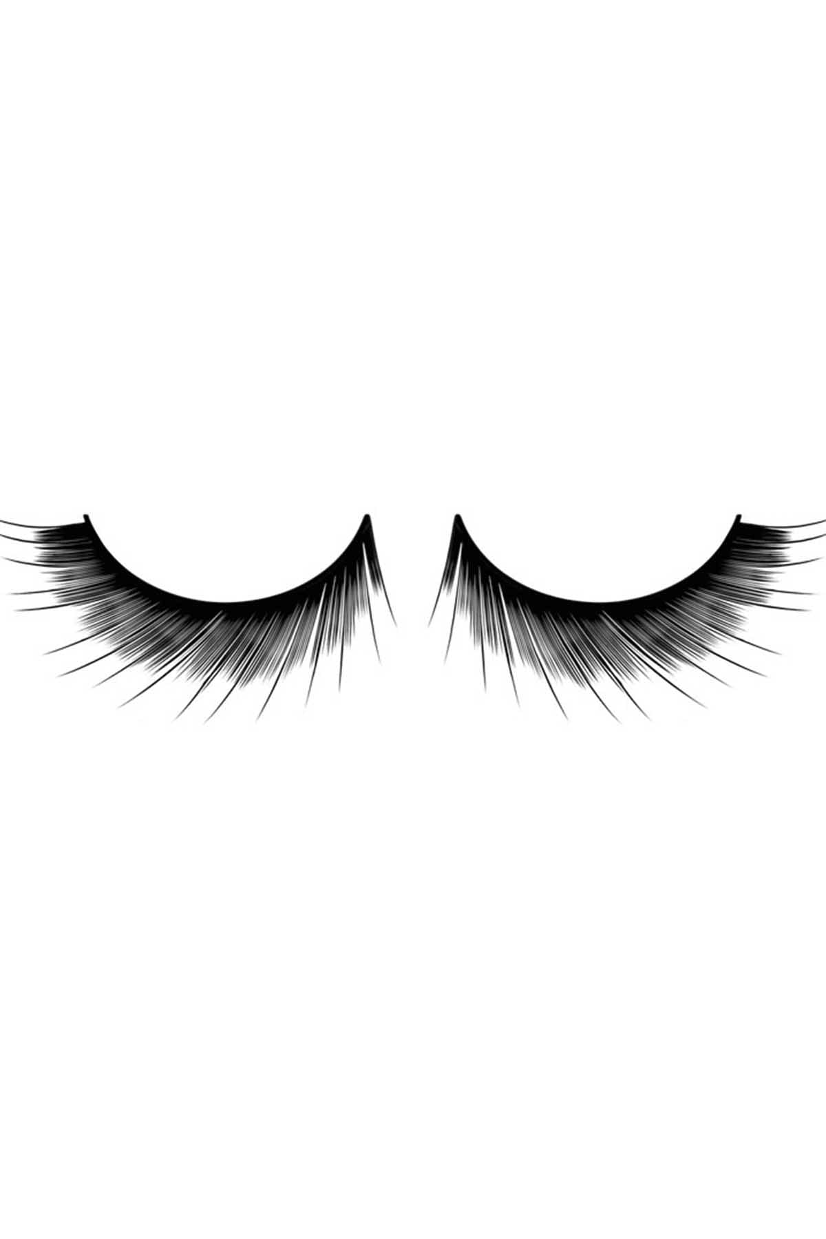 Baci Black Intense Volume Angled Natural Look Deluxe Eyelashes