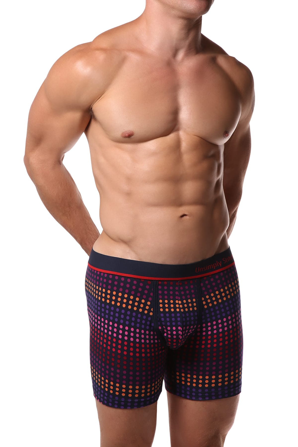 Unsimply Stitched Dot Row Boxer Brief