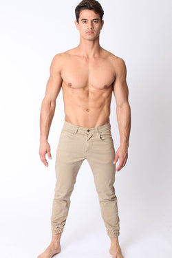 Timoteo Khaki Silverlake Jogger thumbnail 1