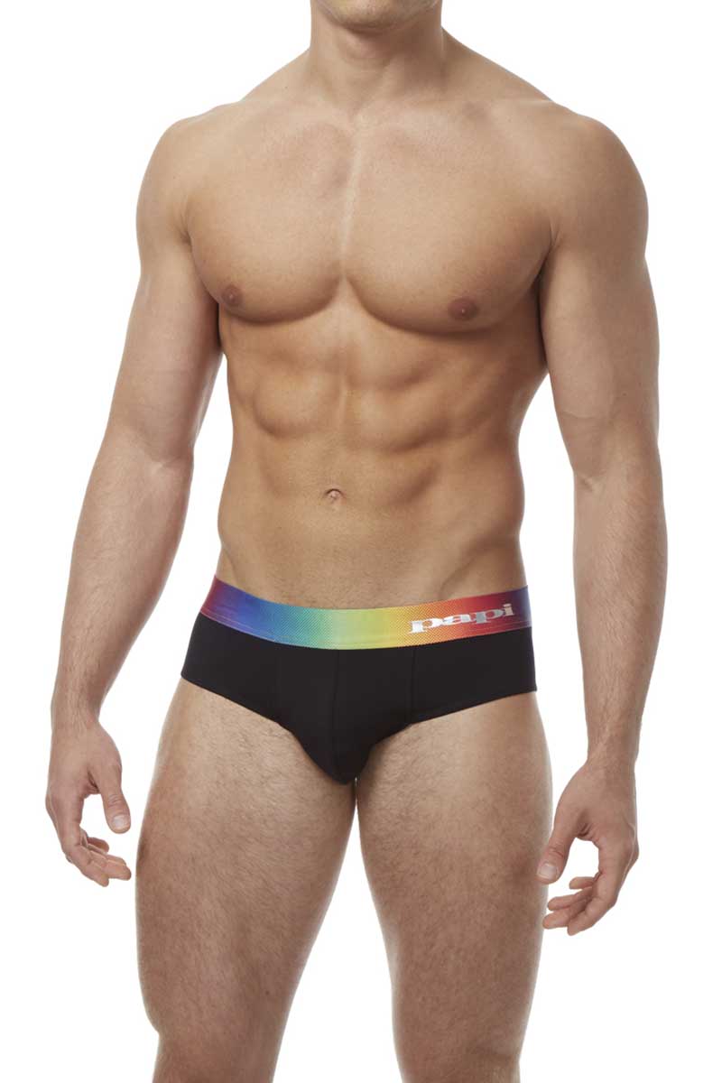 Papi Black Rainbow Brazilian Brief