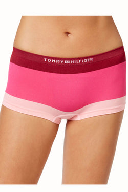 Tommy Hilfiger Pink Ombre-Stripe Seamless Boyshort thumbnail 1