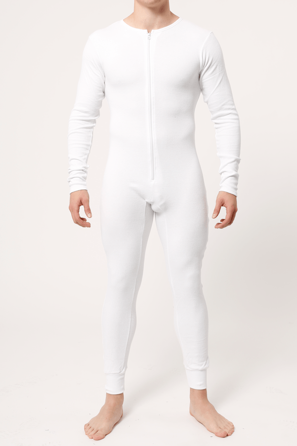 Contour Prive White Union Suit