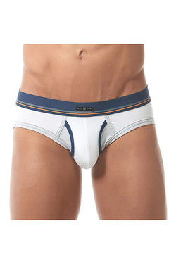 Gregg Homme White Sense Ribbed Modal Brief thumbnail 2