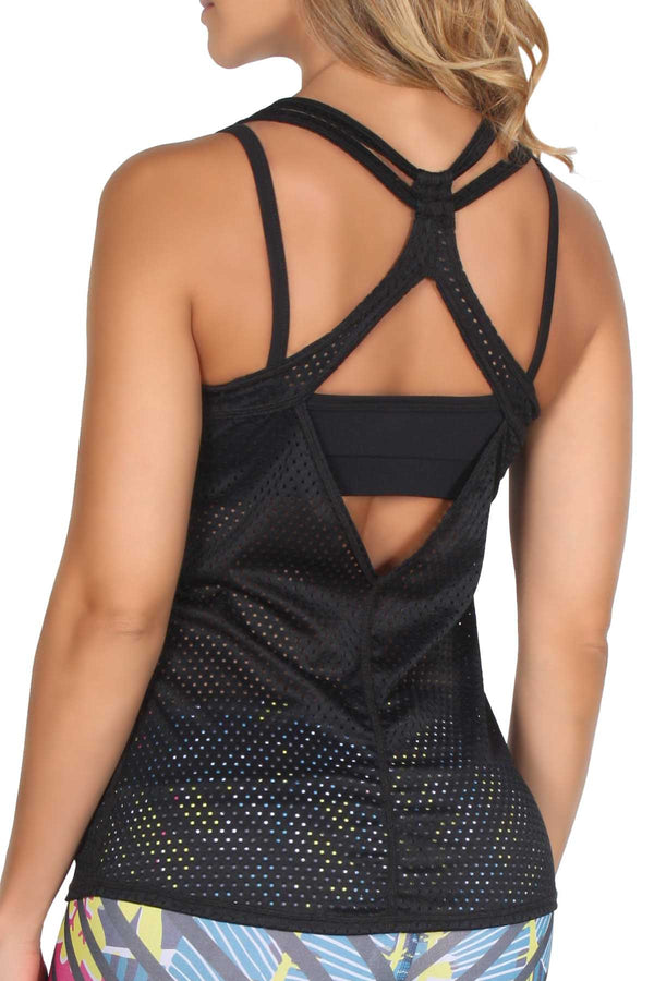 365me Black Sport Tank