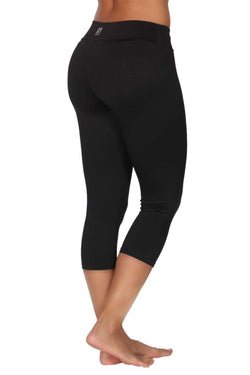 365me Black Sports Capri Pant thumbnail 2