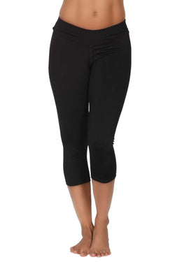 365me Black Sports Capri Pant thumbnail 1