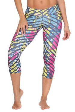365me Multi-Color Sports Capri Pant thumbnail 2