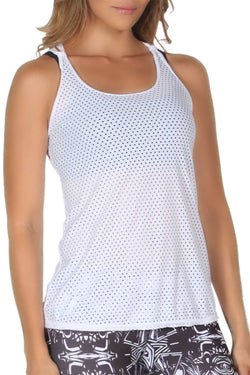 365me White Sport Tank thumbnail 3
