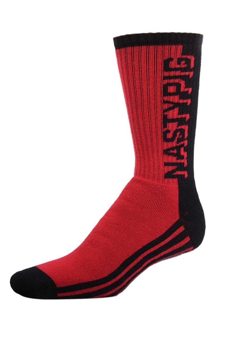 Nasty Pig Red 3D Sock