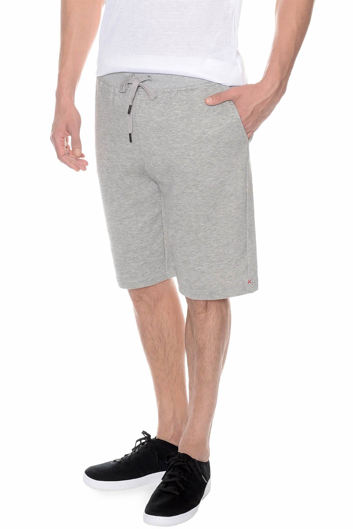 2(X)IST Light-Heather-Grey French Terry Short