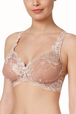 Lunaire Rosewood Limoges Lace Demi Bra thumbnail 2