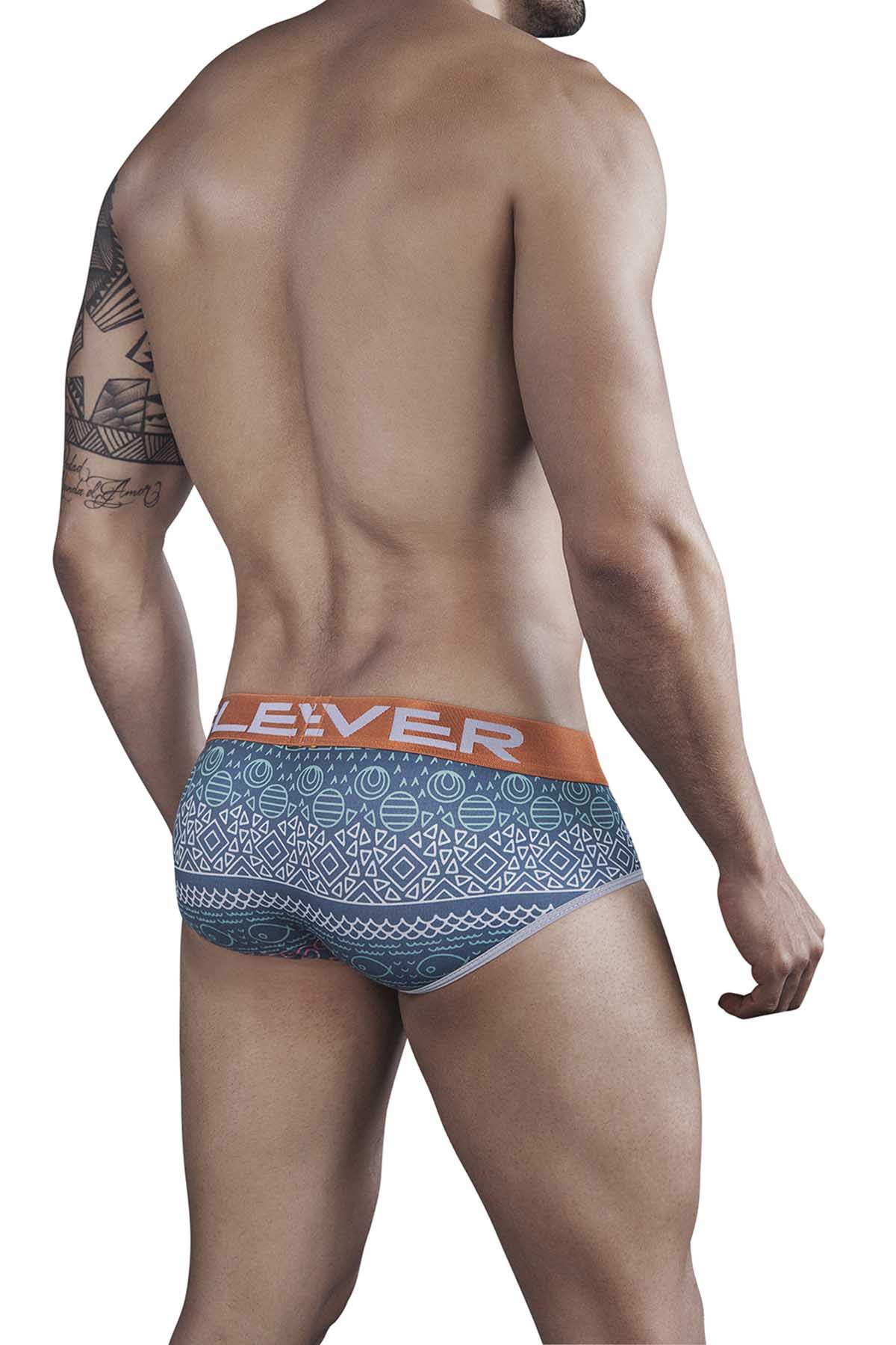 Clever Green Bantú Piping Brief