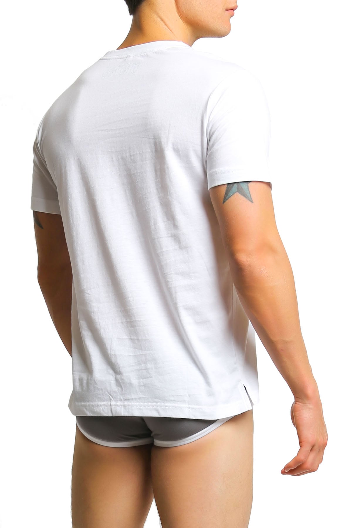 Do Nothing White Love Loss Pocket Tee