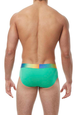 Papi Green Rainbow Brazilian Brief thumbnail 2