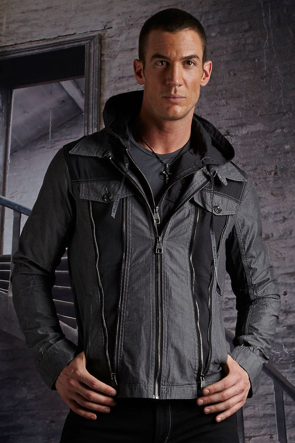 RNT23 Grey Super Zip-Jacket