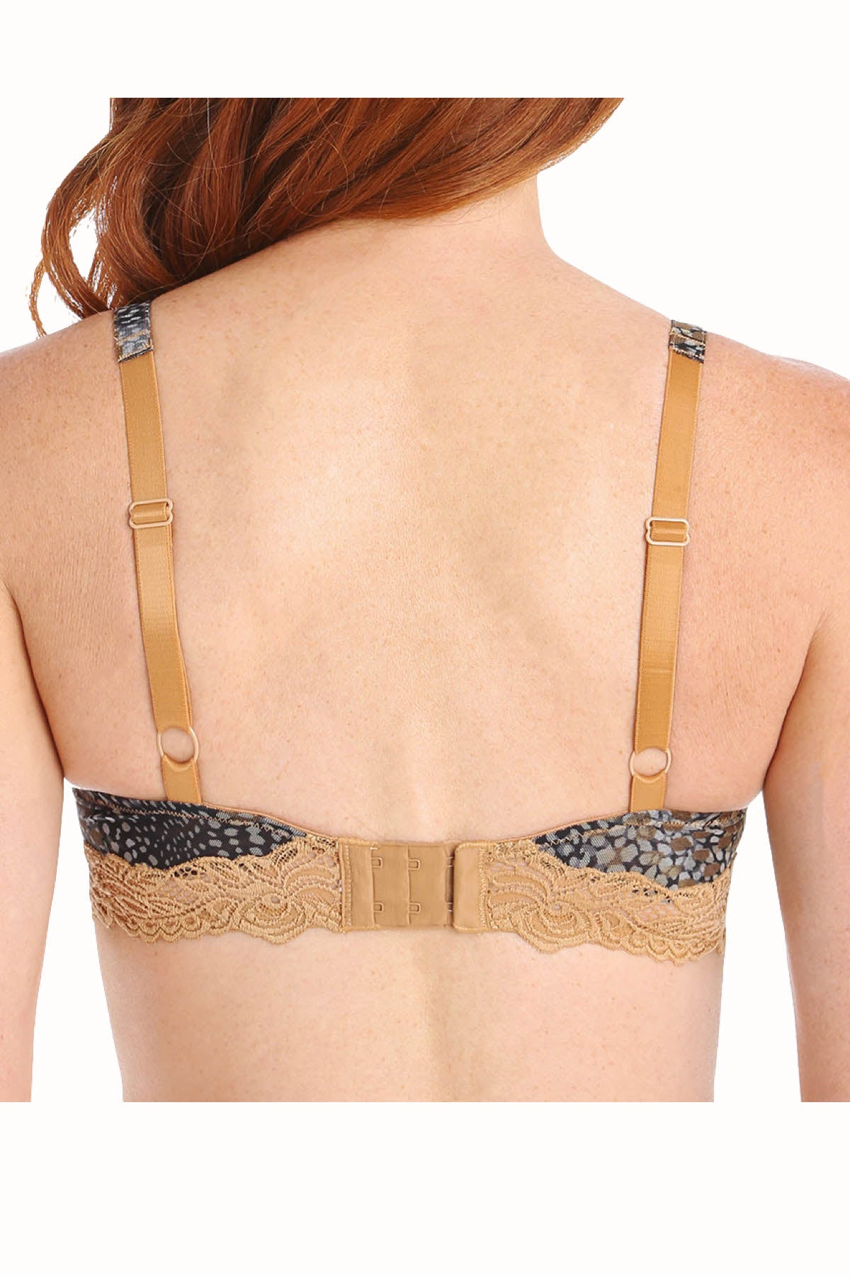 Whimsy By Lunaire Animal-Print Barbados Mesh Bra