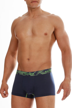 2-Pack Papi Lime Green & Navy Performance Mesh Brazilian Trunks thumbnail 3