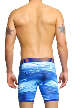 Balanced Tech Blue Performance Boxer Brief thumbnail 3