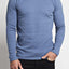 Trend Blue Waffle Henley