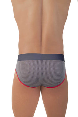 Mandies Grey/Red Suite Brief thumbnail 3