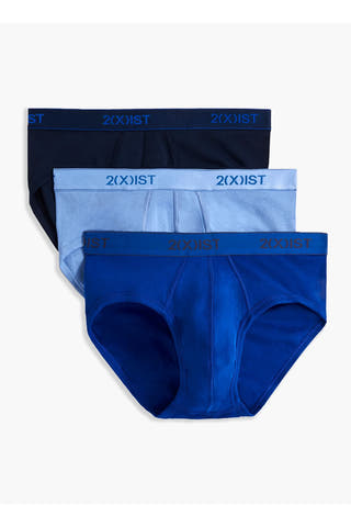 2(X)IST Blue/D.Blue/L.Blue Essential No-Show Brief